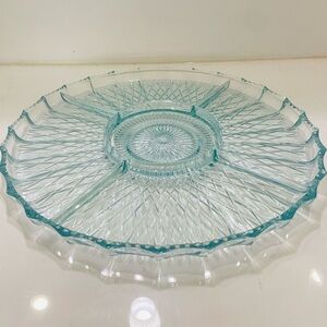 Elegant Glass Serving Platter